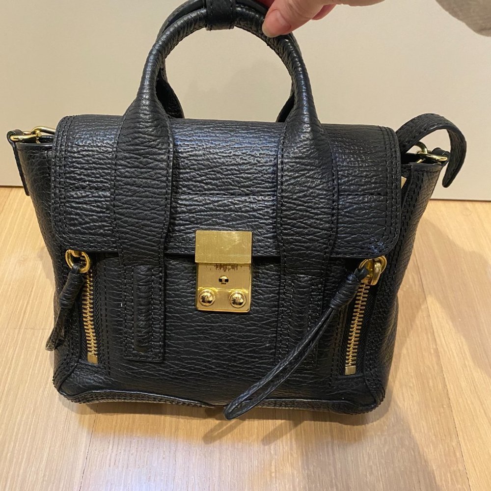 3.1 Phillip Lim Pashli Mini Satchel - Black